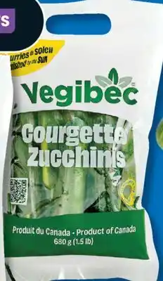 IGA GREEN OR MIXED ZUCCHINIS offer