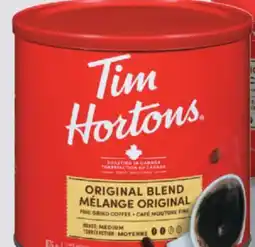 IGA TIM HORTONS GROUND COFFEE offer