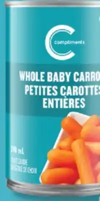 IGA COMPLIMENTS WHOLE BABY CARROTS offer