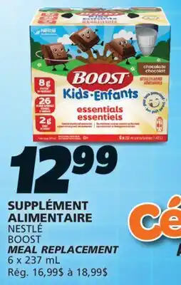 IGA NESTLÉ BOOST MEAL REPLACEMENT offer