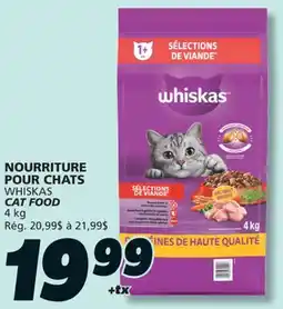 IGA WHISKAS CAT FOOD offer