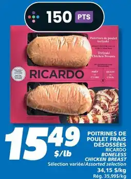 IGA RICARDO BONELESS CHICKEN BREAST offer