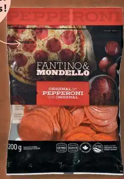 IGA FANTINO & MONDELLO SAUSAGE OR SLICED DELI MEATS OR SALAMETTI offer