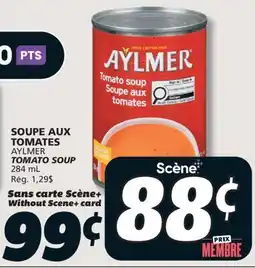 IGA AYLMER TOMATO SOUP offer
