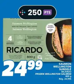 IGA RICARDO FROZEN WELLINGTON SALMON offer