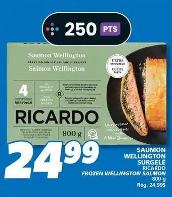 IGA RICARDO FROZEN WELLINGTON SALMON offer