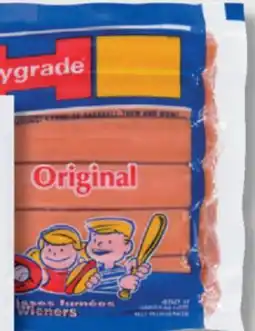 IGA HYGRADE WIENERS offer