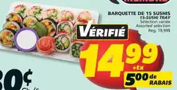IGA 15-SUSHI TRAY offer