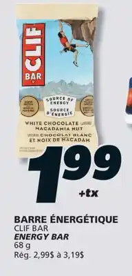 IGA CLIF BAR ENERGY BAR offer