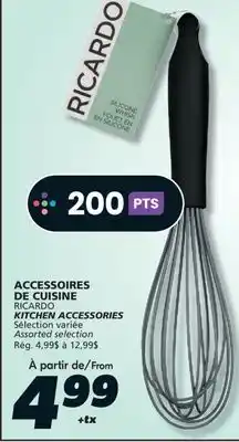 IGA RICARDO KITCHEN ACCESSORIES offer