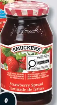 IGA SMUCKER'S JAM OR SPREAD offer