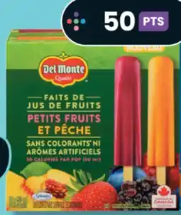 IGA DEL MONTE FROZEN TREATS offer