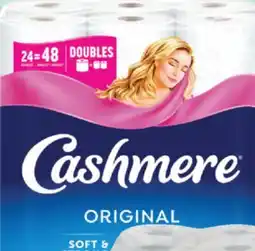 IGA CASHMERE Ultra double BATHROOM TISSUE offer
