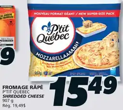 IGA P'TIT QUÉBEC SHREDDED CHEESE offer