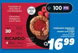 IGA RICARDO FROZEN LAVA CAKES offer