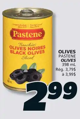 IGA PASTENE OLIVES offer