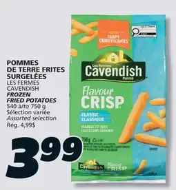 IGA CAVENDISH FROZEN FRIED POTATOES offer