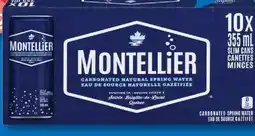 IGA MONTELLIER CARBONATED NATURAL SPRING WATER offer