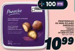 IGA PANACHE FROZEN PROFITEROLES OR MINI-ECLAIRS offer