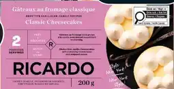 IGA RICARDO FROZEN CHEESECAKE offer