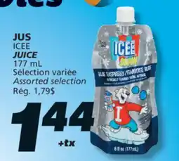 IGA ICEE JUICE offer