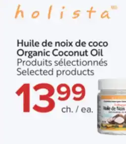 Jean Coutu HOLISTA Organic Coconut Oil offer