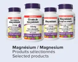 Jean Coutu Webber naturals Magnesium Selected products offer