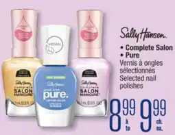 Jean Coutu Sally Hansen Selected nail polishes offer