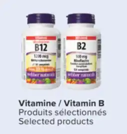 Jean Coutu WEBBER NATURALS Vitamin B offer