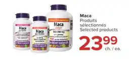 Jean Coutu WEBBER NATURALS Maca Selected products offer