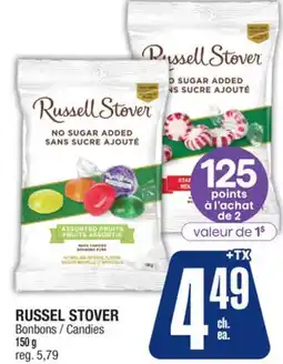 Jean Coutu RUSSELL STOVER Candies offer