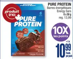 Jean Coutu PURE PROTEIN Energy bars offer