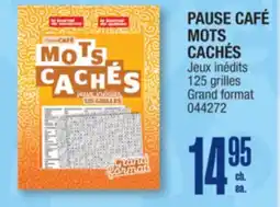 Jean Coutu PAUSE CAFÉ MOTS CACHÉS offer