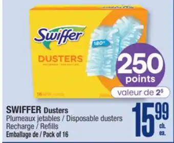 Jean Coutu SWIFFER Dusters offer