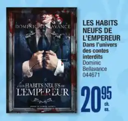 Jean Coutu LES HABITS NEUFS DE L'EMPEREUR Dans l'univers des contes interdits Dominic Bellavance offer