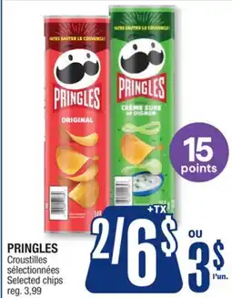 Jean Coutu PRINGLES Selected chips offer