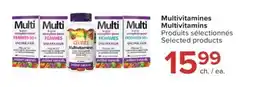 Jean Coutu WEBBER NATURALS Multivitamins Selected products offer