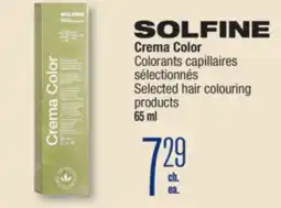 Jean Coutu SOLFINE Crema Color Selected Hair colouring products offer