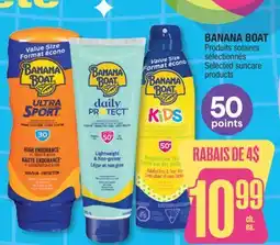 Jean Coutu BANANA BOAT Selected suncare products offer