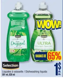 Jean Coutu Selection Dishwashing liquids offer