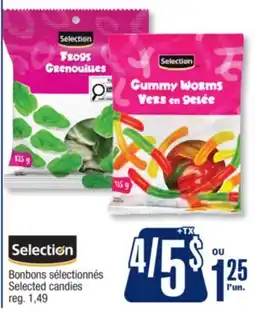 Jean Coutu SELECTION Selected candies offer