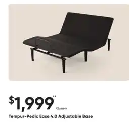 Dormez Vous Tempur-Pedic Ease 4.0 Adjustable Base offer