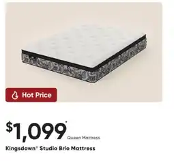 Dormez Vous Kingsdown Studio Brio Mattress offer