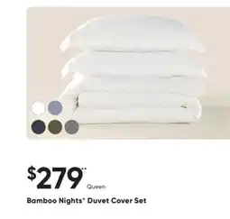 Dormez Vous Bamboo Nights Duvet Cover Set offer
