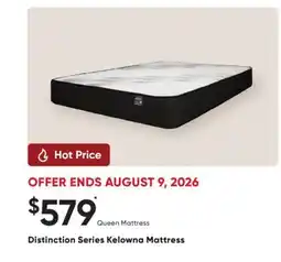 Dormez Vous Distinction Series Kelowna Mattress offer