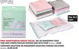 Canadian Tire VACUUM STORAGE BAG WITH PUMP offer