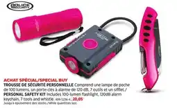 Canadian Tire Police Security PERSONAL SAFETY KIT offer