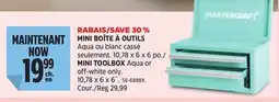 Canadian Tire MINI TOOLBOX Aqua offer
