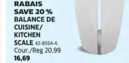 Canadian Tire Starfrit KITCHEN SCALE offer