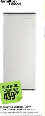 Canadian Tire 10 CU-FT UPRIGHT FREEZER offer